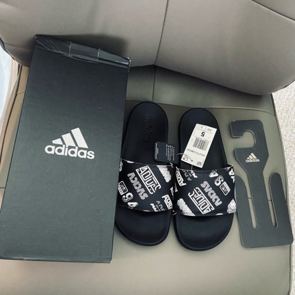 BNWB ADIDAS ORIGINALS SPECIAL EDITION ADILETTE COMFORT SLIDE #FZ1750 W-6 OR M-5 - Picture 1 of 10